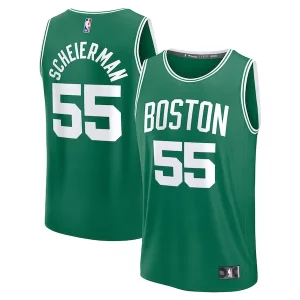 Delicioso Baylor Scheierman Boston Celtics 2024 NBA Draft Fast Break Player Jersey Icon Edition Kelly Green