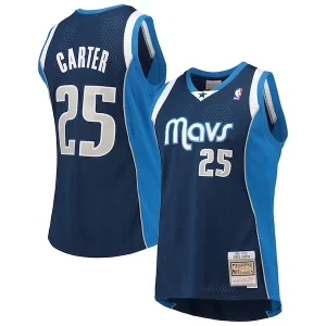 Duradero Vince Carter Dallas Mavericks 2011/12 Hardwood Classics Swingman Jersey Navy