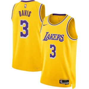 Atractivo Original Anthony Davis Los Angeles Lakers Nike Unisex Swingman Jersey Icon Edition Gold