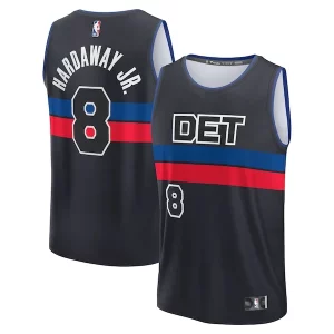 Delicioso Maravilloso Exquisito Tim Hardaway Jr. Detroit Pistons Fast Break Player Jersey Statement Edition Black