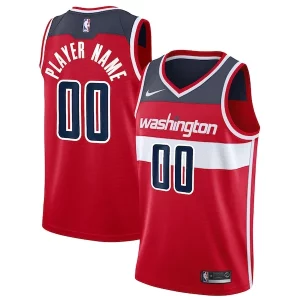 Exquisito Washington Wizards Nike 2020/21 Swingman Custom Jersey Icon Edition Red