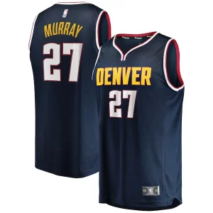 Clásico Jamal Murray Denver Nuggets 2019/20 Fast Break Replica Player Jersey Icon Edition Navy