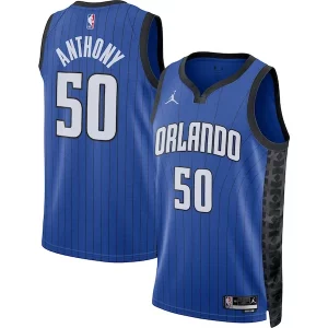 Fantástico Increíble Resistente Cole Anthony Orlando Magic Jordan Brand Unisex Swingman Jersey Statement Edition Blue