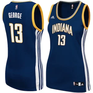 Chulo Práctico Paul George Indiana Pacers adidas Women's Replica Jersey Navy