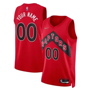 Magnífico Exquisito Moderno Toronto Raptors Nike 2021/22 Diamond Swingman Custom Jersey Icon Edition Red