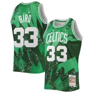 Moderno Exquisito Único Larry Bird Boston Celtics Hardwood Classics 1985/86 Hyper Hoops Swingman Jersey Kelly Green