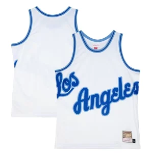 Original Único Los Angeles Lakers Hardwood Classics Blown Out Fashion Jersey White