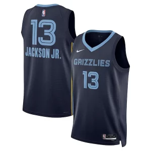 Lujoso Sofisticado Original Jaren Jackson Jr. Memphis Grizzlies Nike Unisex Swingman Jersey Icon Edition Navy