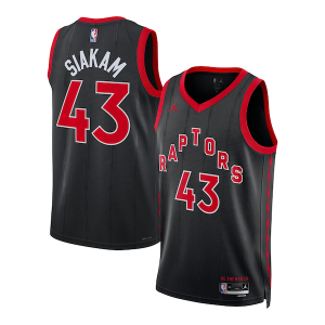 Único Magnífico Elegante Pascal Siakam Toronto Raptors Jordan Brand Unisex Swingman Jersey Statement Edition Black