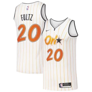 Estupendo Markelle Fultz Orlando Magic Nike Swingman Player Jersey City Edition White