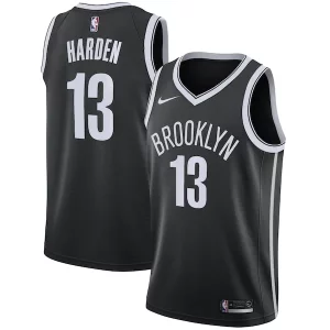 Fácil de llevar Ideal Moderno James Harden Brooklyn Nets Nike 2020/21 Swingman Jersey Black Icon Edition