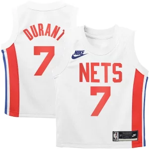 Robusto Cool Kevin Durant Brooklyn Nets Nike Preschool 2022/23 Swingman Jersey White Classic Edition