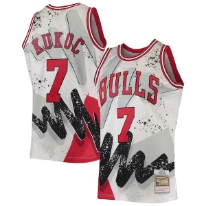 Moderno Exquisito Toni Kukoc Chicago Bulls Hardwood Classics 1995/96 Hyper Hoops Swingman Jersey White