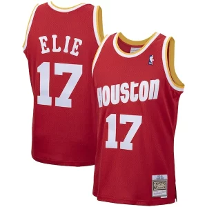 Lujoso Mario Elie Houston Rockets 1993/94 Hardwood Classics Swingman Jersey Red