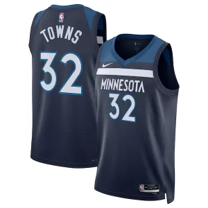 Magnífico Karl Anthony Towns Minnesota Timberwolves Nike Unisex Swingman Jersey Icon Edition Navy