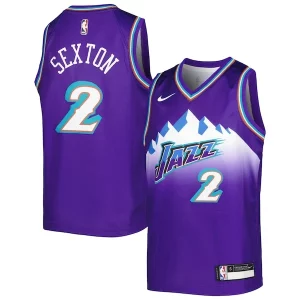 Moderno Original Delicioso Collin Sexton Utah Jazz Nike Youth 2022/23 Swingman Jersey City Edition Purple