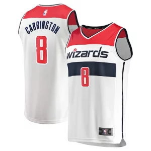 Versátil Carlton Carrington Washington Wizards Fast Break Replica Player Jersey Association Edition White