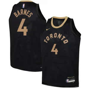 Lujoso Scottie Barnes Toronto Raptors Nike Youth 2022/23 Swingman Jersey City Edition Black