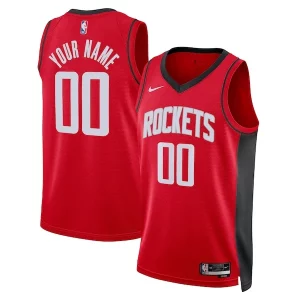 Fantástico Houston Rockets Nike Unisex Swingman Custom Jersey Red Icon Edition