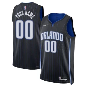 Increíble Orlando Magic Nike Unisex Swingman Custom Jersey Black Icon Edition