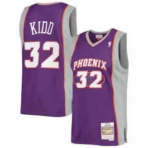 Cool Sofisticado Jason Kidd Phoenix Suns Big & Tall Hardwood Classics 2000/01 Swingman Jersey Purple