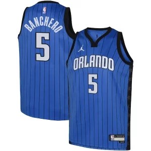 Delicioso Sofisticado Paolo Banchero Orlando Magic Jordan Brand Youth Swingman Jersey Statement Royal