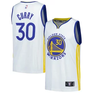 Encantador Stephen Curry Golden State Warriors Fast Break Replica Player Jersey Association Edition White