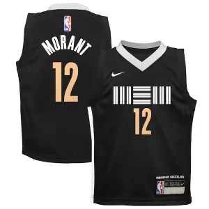 Maravilloso Ja Morant Memphis Grizzlies Nike Preschool Swingman Replica Jersey City Edition Black