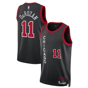 Increíble Fácil de llevar DeMar DeRozan Chicago Bulls Nike Unisex 2023/24 Swingman Jersey Black City Edition