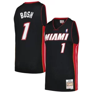 Maravilloso Elegante Chris Bosh Miami Heat 2012/13 Hardwood Classics Swingman Jersey Black
