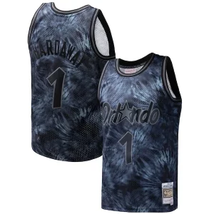 Perfecto Maravilloso Penny Hardaway Orlando Magic Hardwood Classics 1984/85 Tie Dye Swingman Jersey Black
