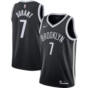 Duradero Increíble Kevin Durant Brooklyn Nets Nike 2020/21 Swingman Jersey Black Icon Edition
