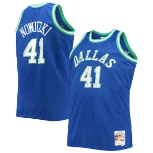 Sofisticado Versátil Dirk Nowitzki Dallas Mavericks Big & Tall 1998/99 NBA 75th Anniversary Diamond Swingman Jersey Blue