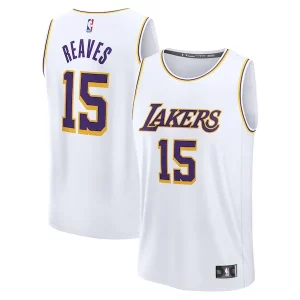 Chulo Bonito Austin Reaves Los Angeles Lakers Youth Fast Break Replica Player Jersey Association Edition White
