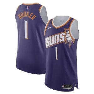 Lujoso Hermoso Devin Booker Phoenix Suns Nike Authentic Jersey Icon Edition Purple