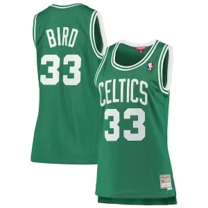 Robusto Resistente Larry Bird Boston Celtics Women's 1985 86 Hardwood Classics Swingman Jersey Kelly Green