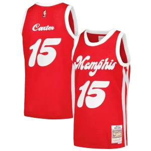 Hermoso Robusto Estupendo Vince Carter Memphis Grizzlies 2015/16 Hardwood Classics Swingman Jersey Red
