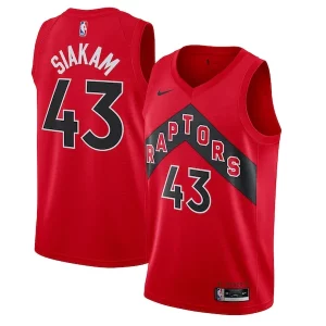 Fantástico Original Moderno Pascal Siakam Toronto Raptors Nike 2020/21 Icon Swingman Jersey Red