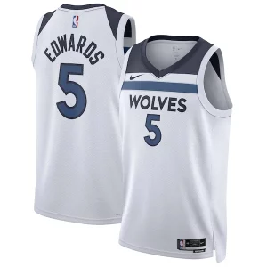 Maravilloso Anthony Edwards Minnesota Timberwolves Nike Unisex Swingman Jersey Association Edition White