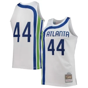 Hermoso Fácil de llevar Pete Maravich Atlanta Hawks 1970/71 Hardwood Classics Swingman Jersey White