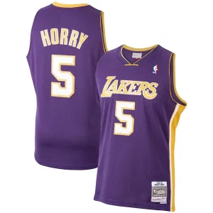 Hermoso Sofisticado Práctico Robert Horry Los Angeles Lakers 1999/00 Hardwood Classics Swingman Jersey Purple