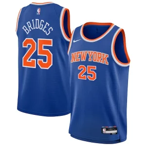 Maravilloso Mikal Bridges New York Knicks Nike Youth Swingman Jersey Icon Edition Blue