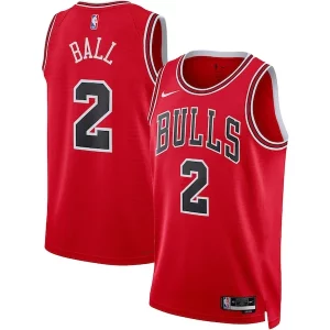 Ideal Versátil Cool Lonzo Ball Chicago Bulls Nike Unisex Swingman Jersey Icon Edition Red