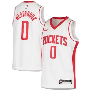 Duradero Increíble Russell Westbrook Houston Rockets Nike Youth Swingman Jersey Association Edition White