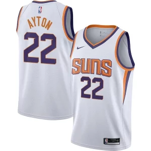 Delicioso Deandre Ayton Phoenix Suns Nike Youth Swingman Jersey Association Edition White/Purple