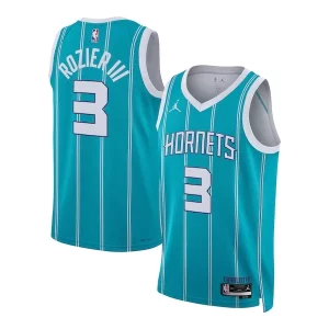 Moderno Terry Rozier Charlotte Hornets Jordan Brand Unisex Swingman Jersey Icon Edition Teal