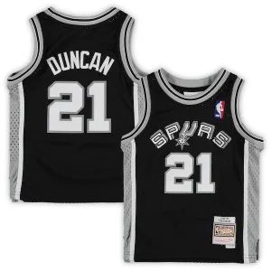 Robusto Tim Duncan San Antonio Spurs Preschool 1998/99 Hardwood Classics Throwback Team Jersey Black