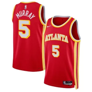 Encantador Moderno Comodo Dejounte Murray Atlanta Hawks Nike Unisex Swingman Jersey Icon Edition Red