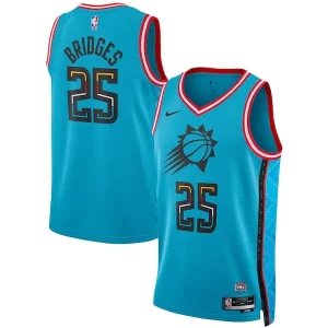 Sofisticado Cool Fantástico Mikal Bridges Phoenix Suns Nike Unisex 2022/23 Swingman Jersey City Edition Turquoise