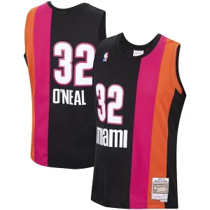 Duradero Original Perfecto Shaquille O'Neal Miami Heat 2005/06 Hardwood Classics Swingman Jersey Black